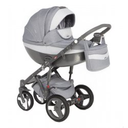 D26 - Детская коляска Adamex Monte Carbon 3 в 1